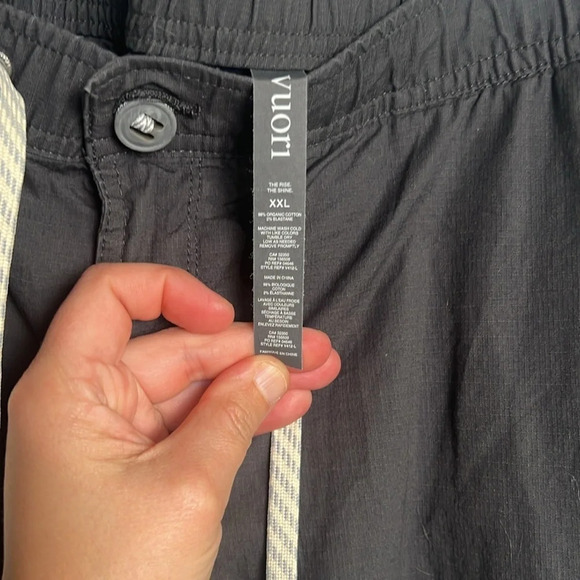 Vouri Ripstop Pants Men’s Size XXL Gray Hiking Drawstring - Picture 4 of 7